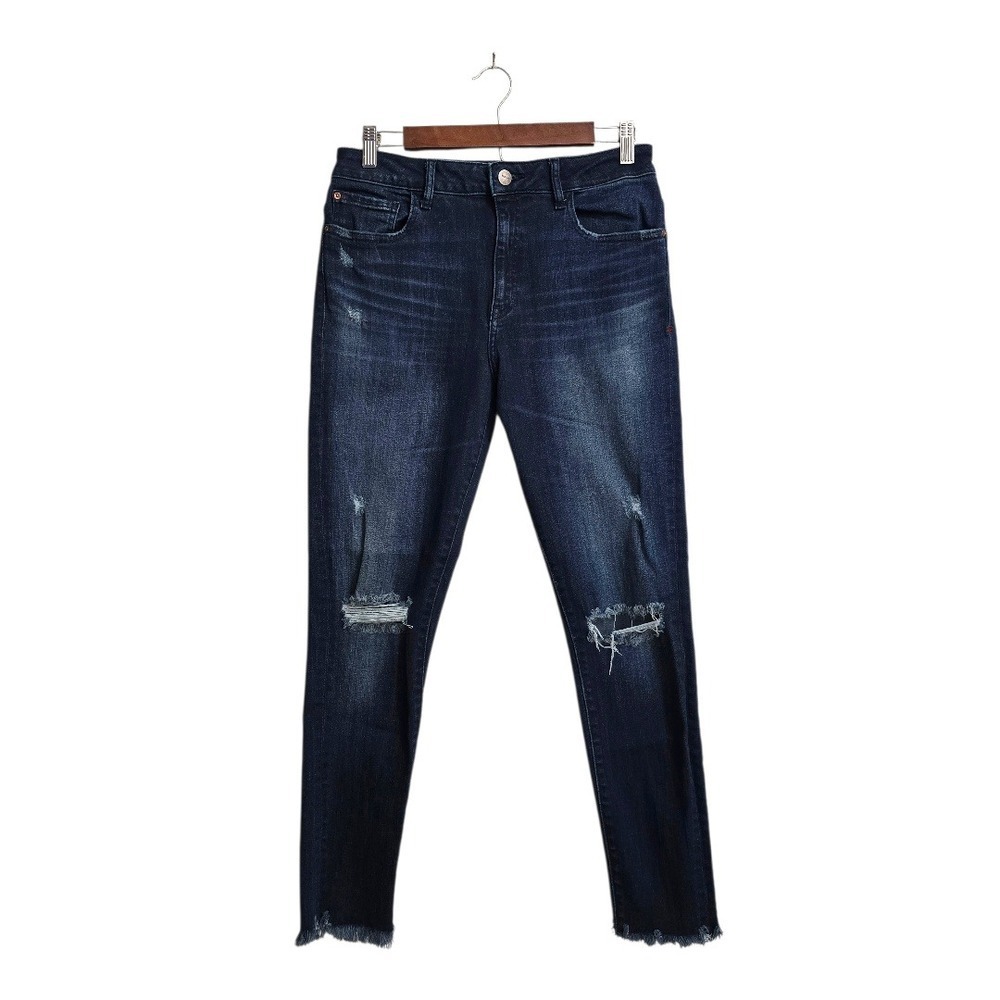 Warp + Weft MXP Milan High Rise Distressed Leggings In Lumina Sz 30